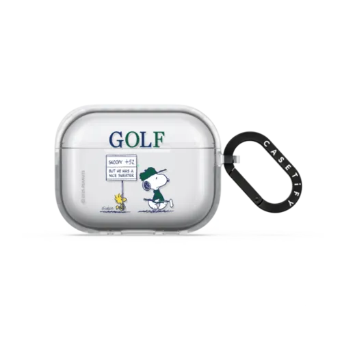 AirPods Pro 3 - Snoopy Golf Earbuds Case