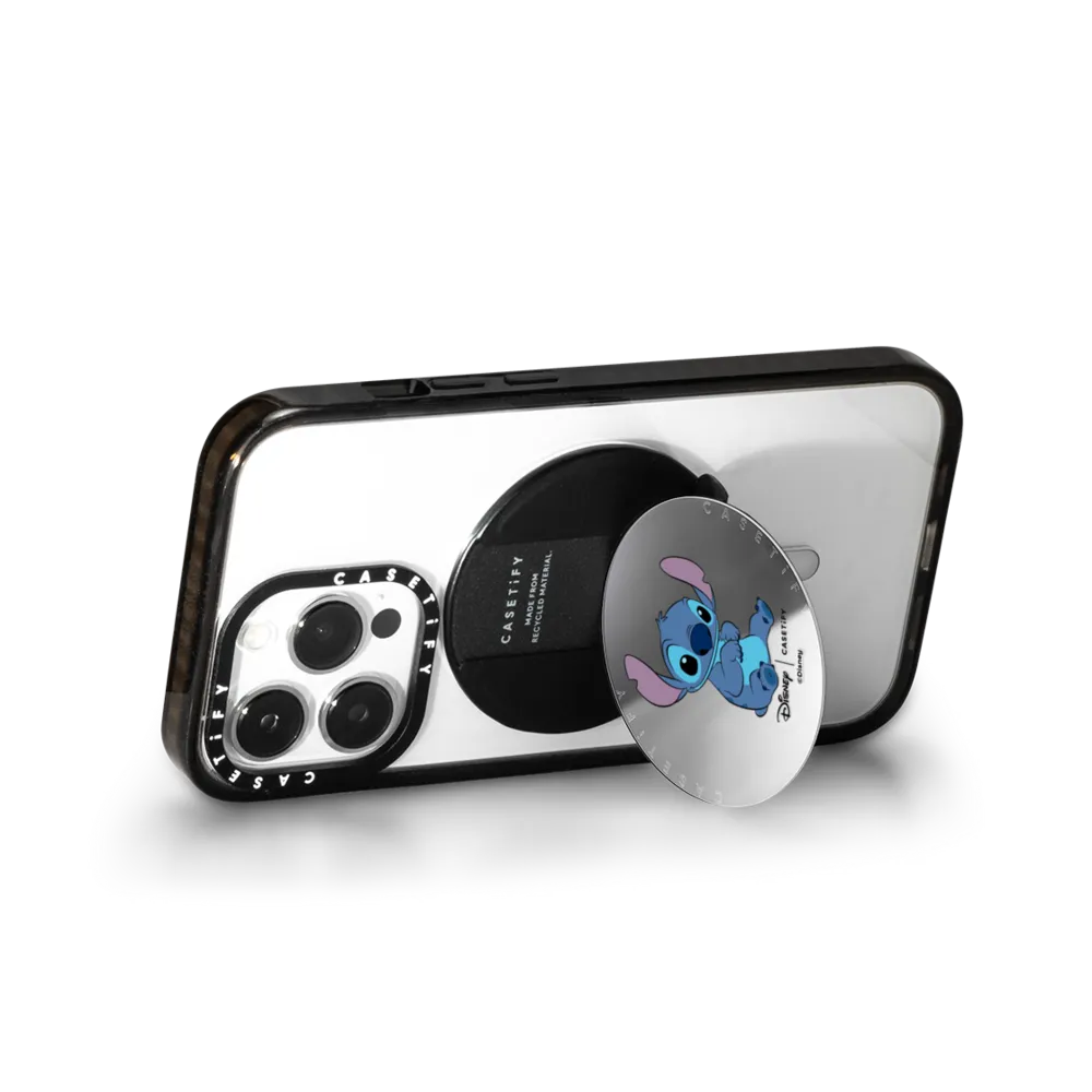 Snappy™ Mirror Grip Stand MagSafe Compatible - Stitch Snappy Grip Stand