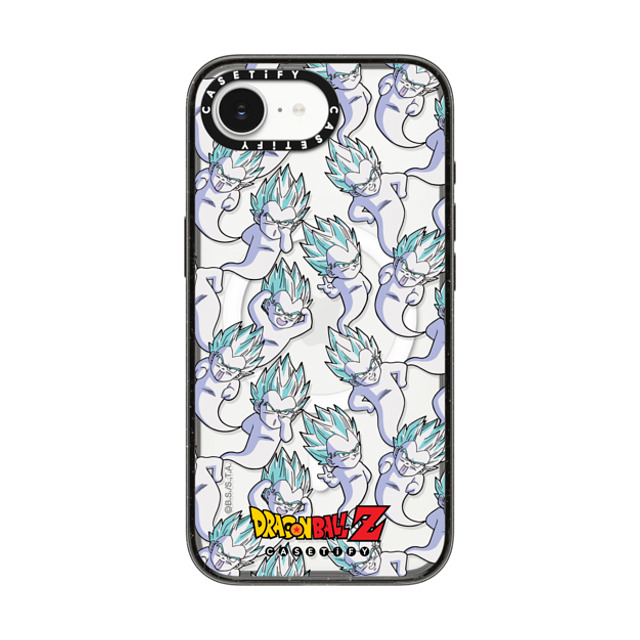 Dragon Ball D2 x CASETiFY iPhone 16e �P�[�X Cartoon �u���b�N �C���p�N�g�P�[�X MagSafe�Ή� GOTENKS: SUPER GHOST KAMIKAZE ATTACK Pattern Case