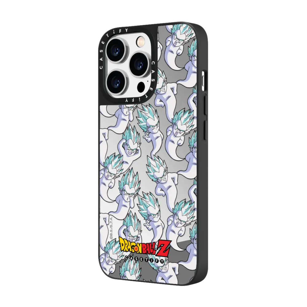 Mirror iPhone 14 Pro Max Case MagSafe Compatible - GOTENKS : SUPER GHOST KAMIKAZE ATTACK Pattern Case