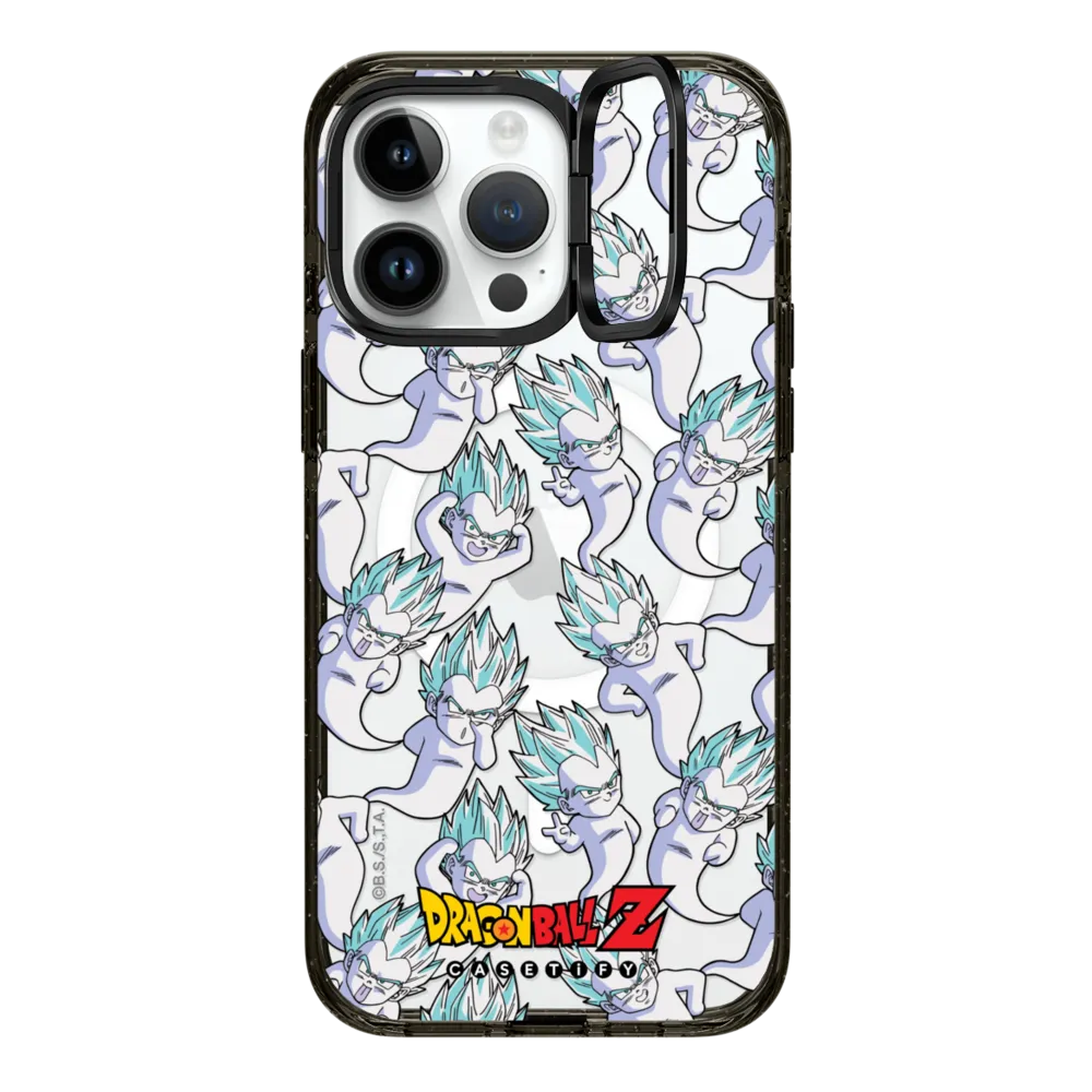 Impact Ring Stand iPhone 14 Pro Max Case MagSafe Compatible - GOTENKS : SUPER GHOST KAMIKAZE ATTACK Pattern Case
