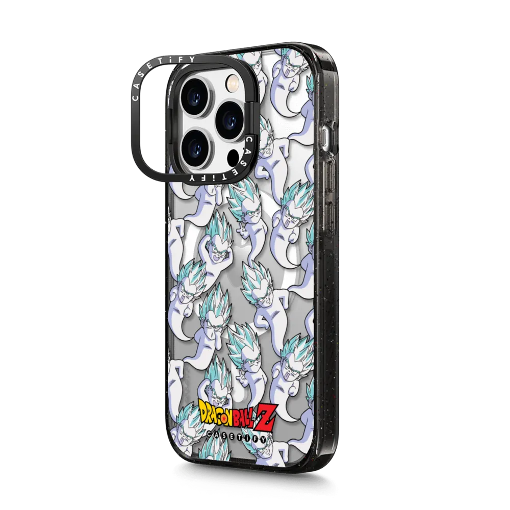 Impact Ring Stand iPhone 14 Pro Max Case MagSafe Compatible - GOTENKS : SUPER GHOST KAMIKAZE ATTACK Pattern Case