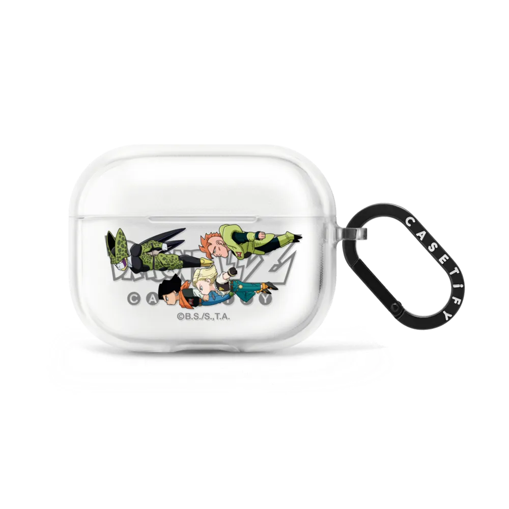 Impact AirPods Pro 2 Case - DRAGON BALL Z: Adventurous Journey Earbuds Case - CELL, ANDROID 16, ANDROID 17, & ANDROID 18