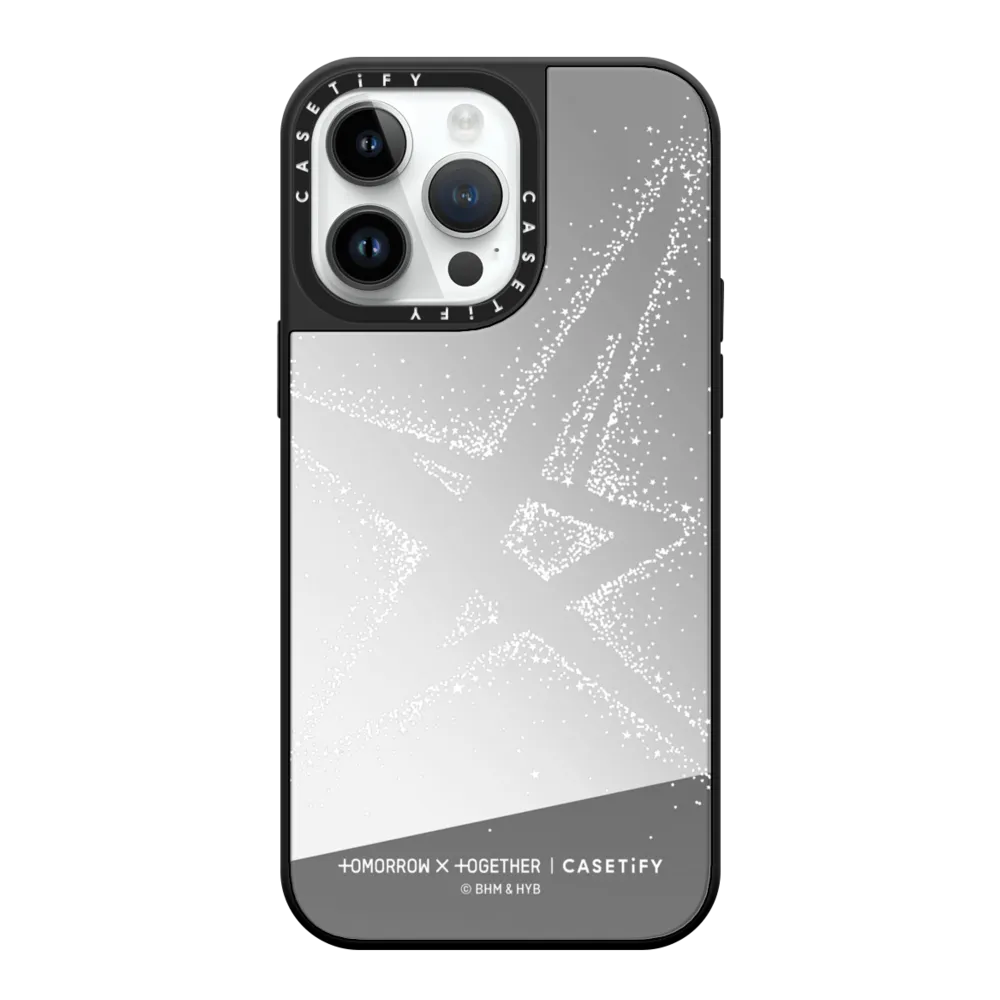 Mirror iPhone 14 Pro Max Case MagSafe Compatible - TXT TOGETHER Star Case