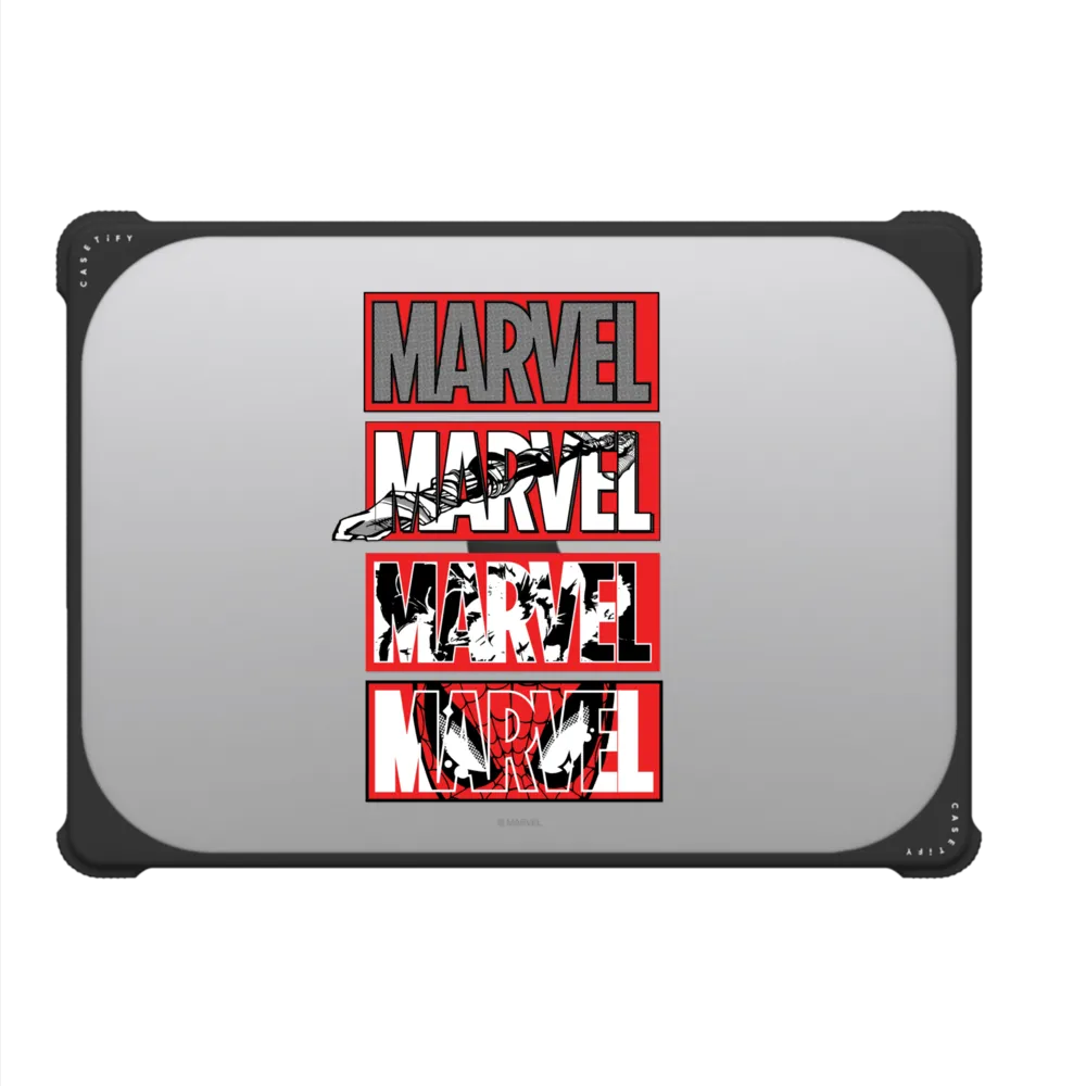 Bounce MacBook Pro 14-inch (M1 - M4) Case - Marvel Logo Laptop Case