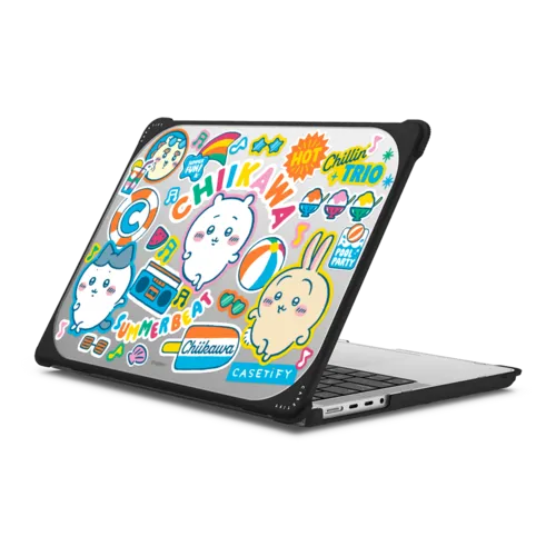 MacBook Pro 14-inch (M1 - M5) - Chiikawa Summer Party Laptop Case