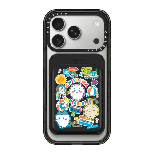 Snappy MagSafe Wallet - Chiikawa Summer Party Sticker Snappy Wallet
