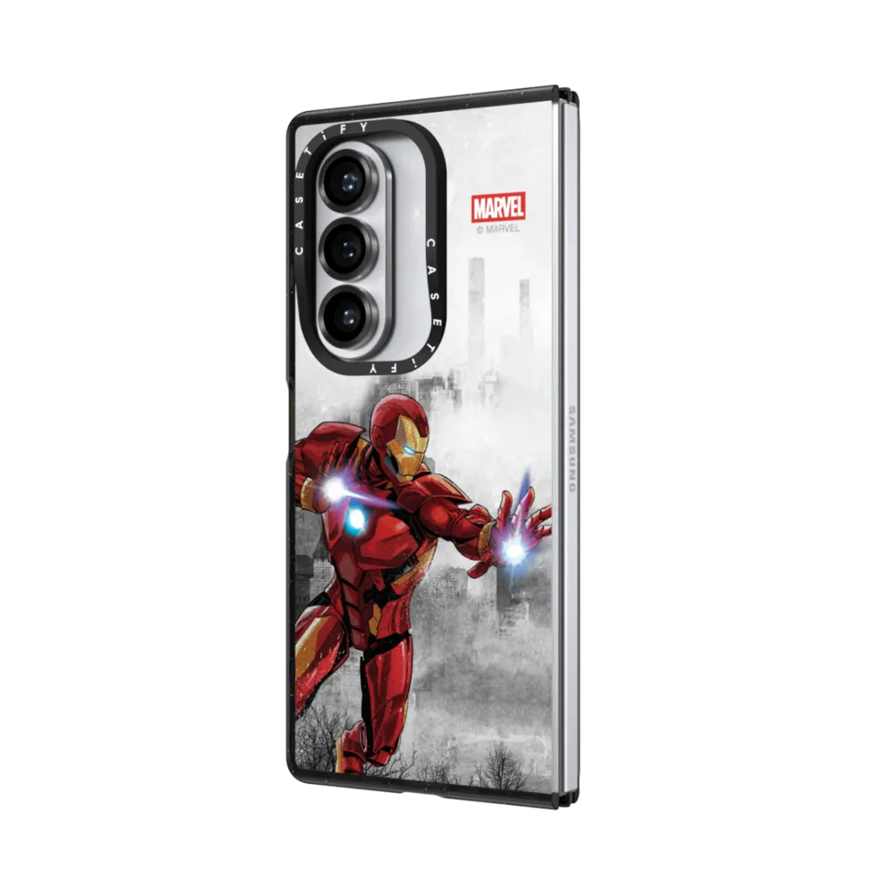 Impact Magnetic Galaxy Z Fold7 Case - Iron Man VS Case