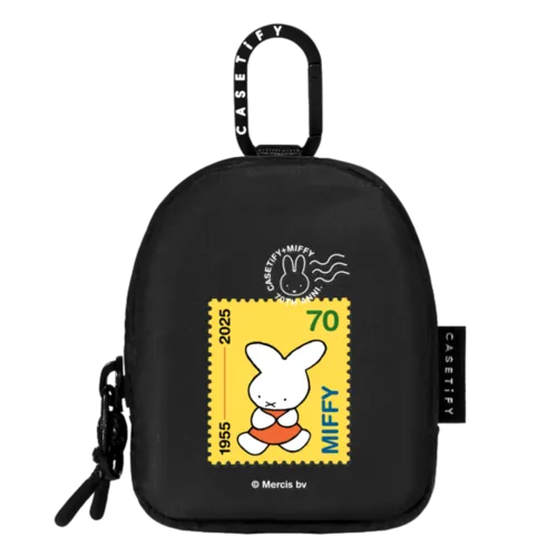 Pouch - Miffy 1955 Postmark Earbuds Pouch