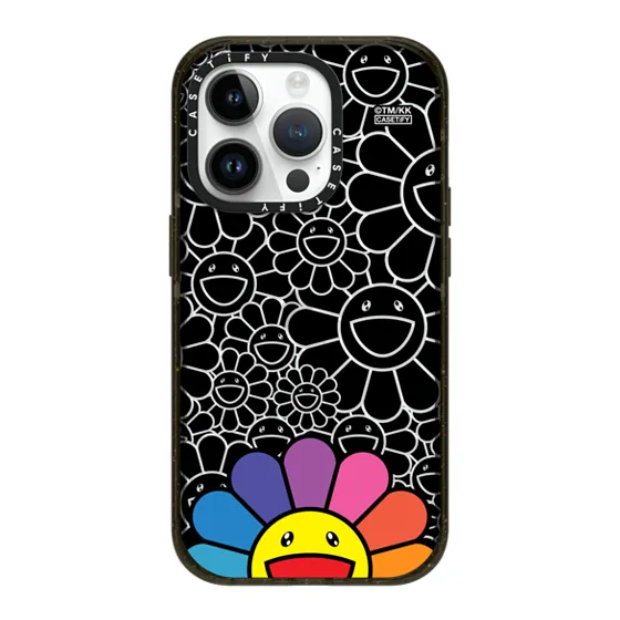 Impact iPhone 14 Pro Case - MULTI-FLOWERS (PINK) PHONE CASE