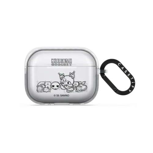 AirPods Pro 3 - Grocery | Kuromi Earbuds Case - Black Edition