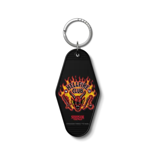 Keychain Tag - Stranger Things Hellfire Club Keychain Tag