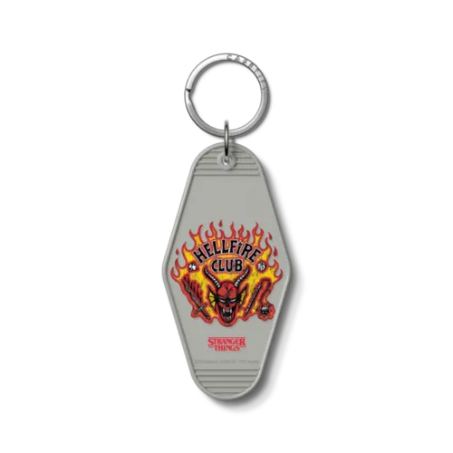 Keychain Tag - Stranger Things Hellfire Club Keychain Tag