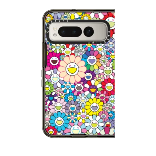 Pixel Fold - FLOWERS BLOOM (RAINBOW) PHONE CASE