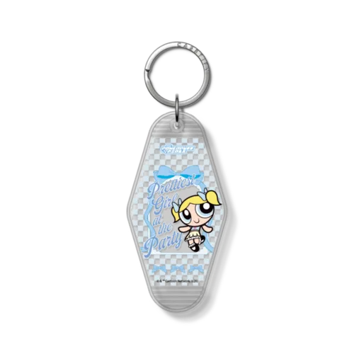 Keychain Tag - The Powerpuff Girls Bubbles Phone Chain Tag