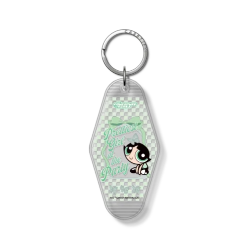 Keychain Tag - The Powerpuff Girls Buttercup Phone Chain Tag