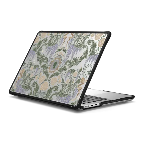 MacBook Pro 14-inch (M1 - M5) - Bridgerton Damask Pattern Laptop Case