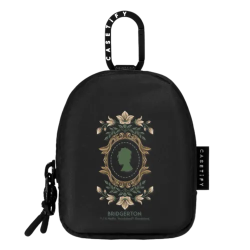 Pouch - Bridgerton Damask Pattern Earbuds Pouch