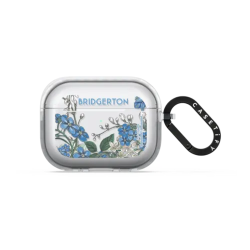 AirPods Pro 3 - Bridgerton Floral Frame Earbuds Case