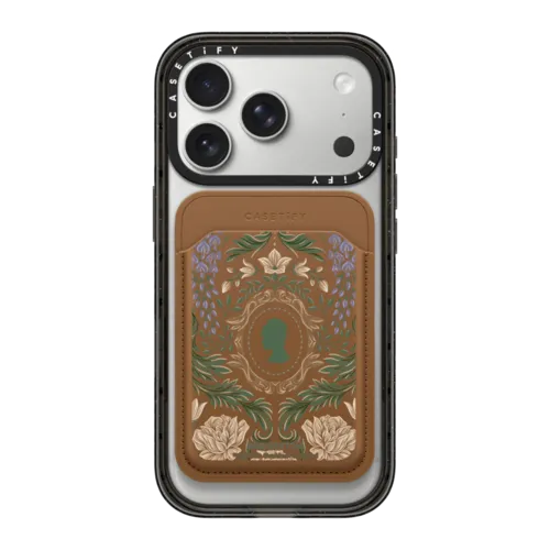 Snappy MagSafe Wallet - Bridgerton Damask Pattern Snappy Wallet