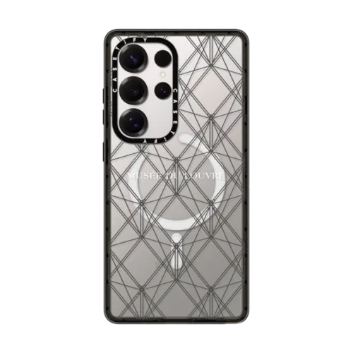 Galaxy S25 Ultra - Pyramide Grid Case - Claire Series Case