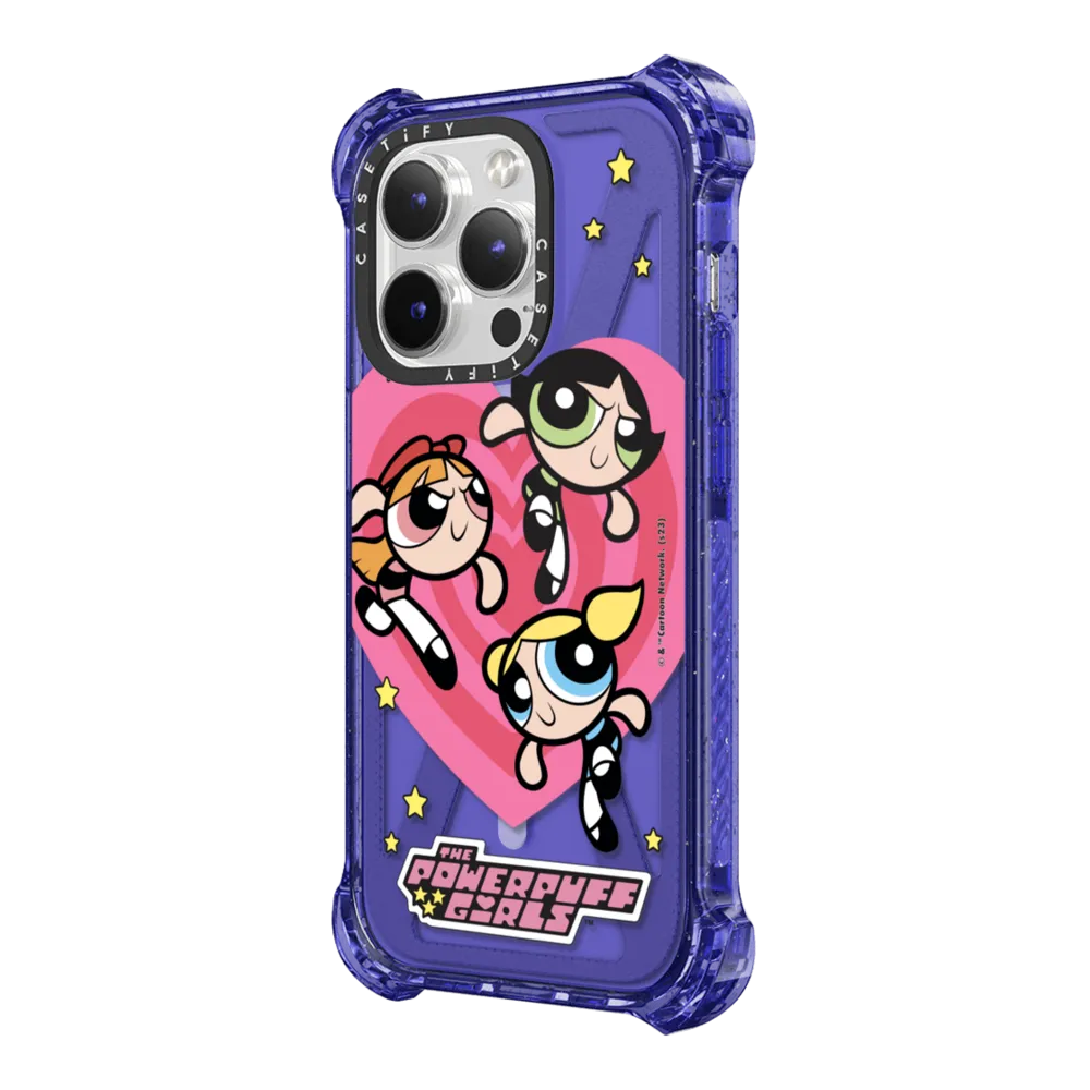 Bounce iPhone 14 Pro Max Case MagSafe Compatible - The Powerpuff Girls Heart Case