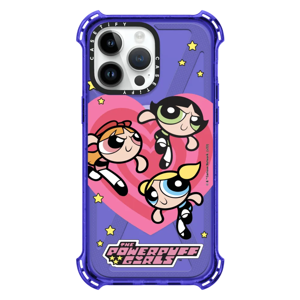 Bounce iPhone 14 Pro Max Case MagSafe Compatible - The Powerpuff Girls Heart Case