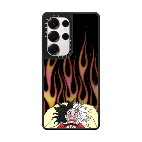 Galaxy S25 Ultra - Disney Villains Fury Case - Cruella Mirror Edition
