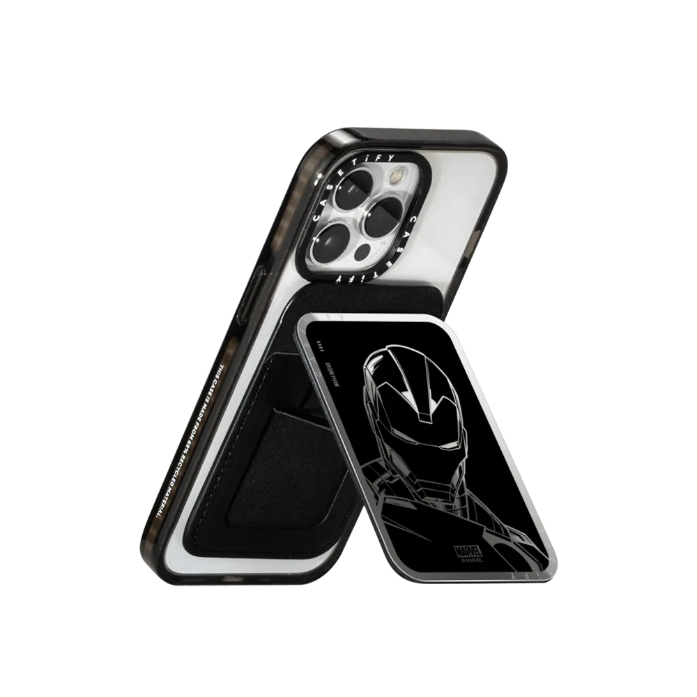 Snappy™ Mirror Cardholder Stand MagSafe Compatible - Iron Man Snappy Cardholder Stand