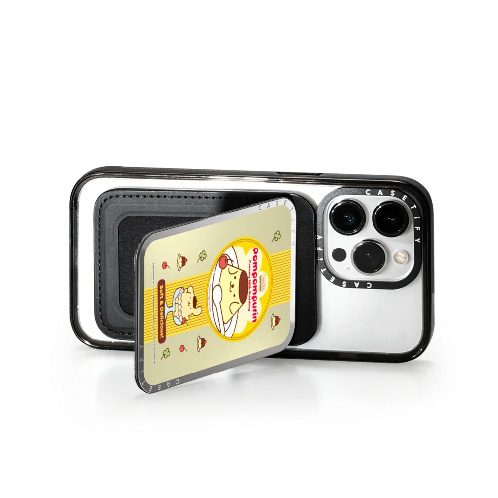 Snappy™ Mirror Cardholder Stand MagSafe Compatible - Pompompurin Milk Pudding Snappy Cardholder Stand