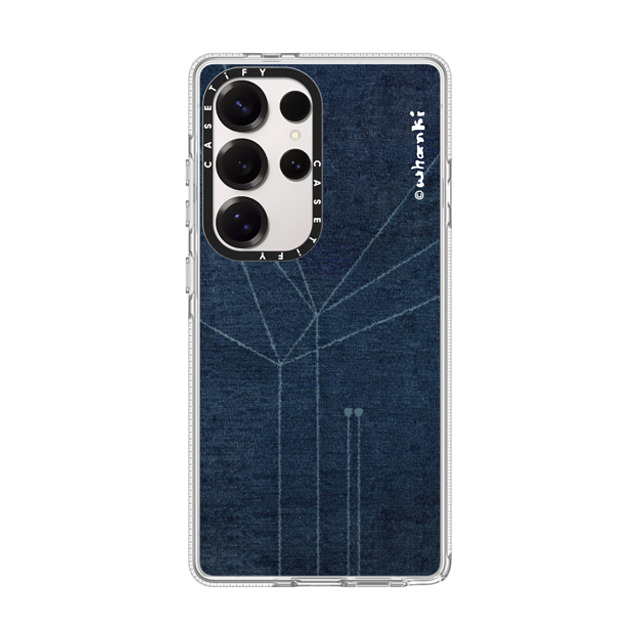 Whanki Museum x CASETiFY Galaxy S25 Ultra �P�[�X Abstract,Line Art �N���A �}�O�l�b�g�� �C���p�N�g�P�[�X Whanki Duet Case