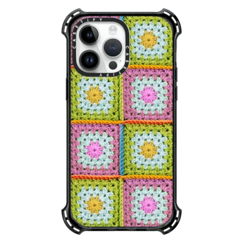 iPhone 14 Pro Max - Crochet Granny Squares