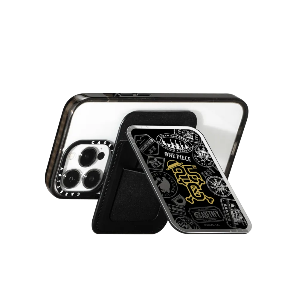 Snappy™ Mirror Cardholder Stand MagSafe Compatible - ONE PIECE 25th Chronicle Stamp Snappy Cardholder Stand