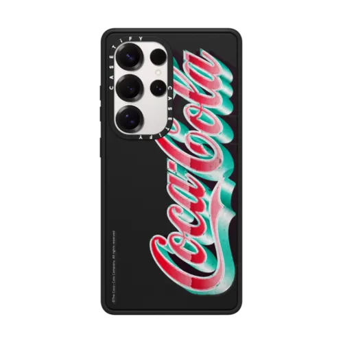 Galaxy S25 Ultra - Coca-Cola Retro Logo Case