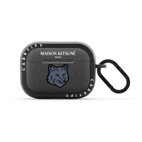 AirPods Pro 2 - Maison Kitsune Classic Fox Logo Seine Blue Earbuds Case