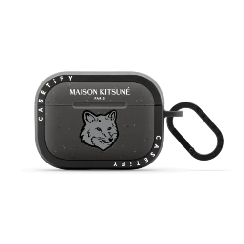 AirPods Pro 2 - Maison Kitsune Classic Fox Logo Stone Earbuds Case