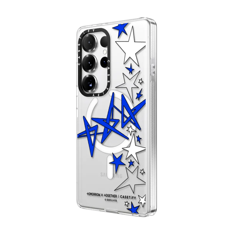 Clear Magnetic Galaxy S25 Ultra Case - TXT TOGETHER Sticker Case