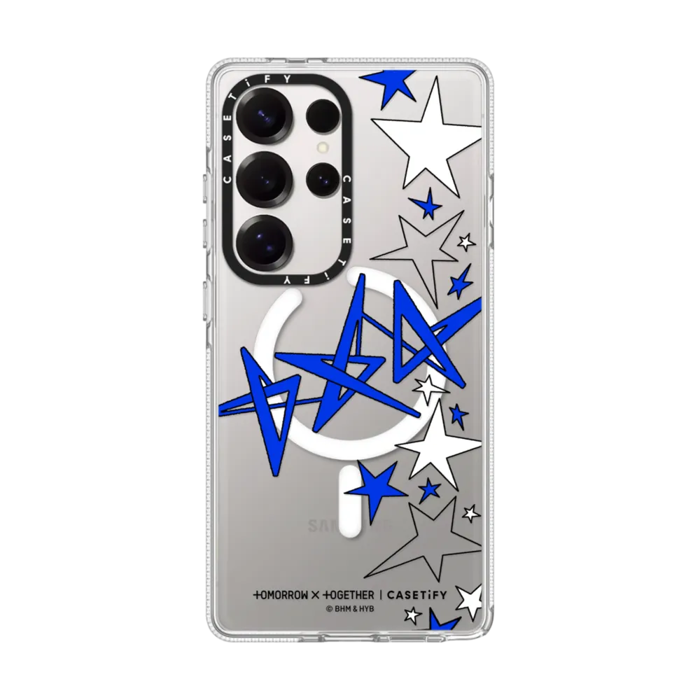 Clear Magnetic Galaxy S25 Ultra Case - TXT TOGETHER Sticker Case