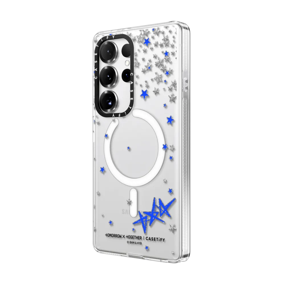 Impact Clear Magnetic Galaxy S25 Ultra Case - TXT TOGETHER Photoframe Case