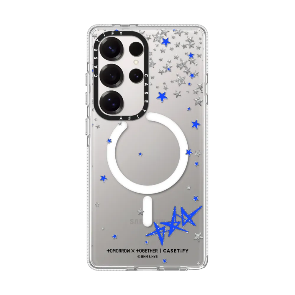 Impact Clear Magnetic Galaxy S25 Ultra Case - TXT TOGETHER Photoframe Case