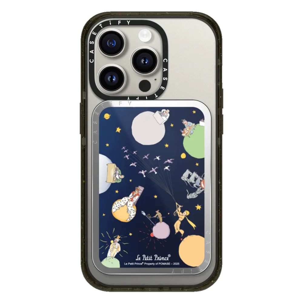 Snappy™ Mirror Cardholder Stand MagSafe Compatible - Le Petit Prince's Journey Snappy Cardholder Stand