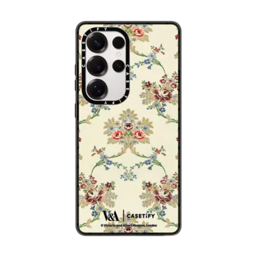 Galaxy S25 Ultra - V&A Rococo Edit, Brocaded Roses Case
