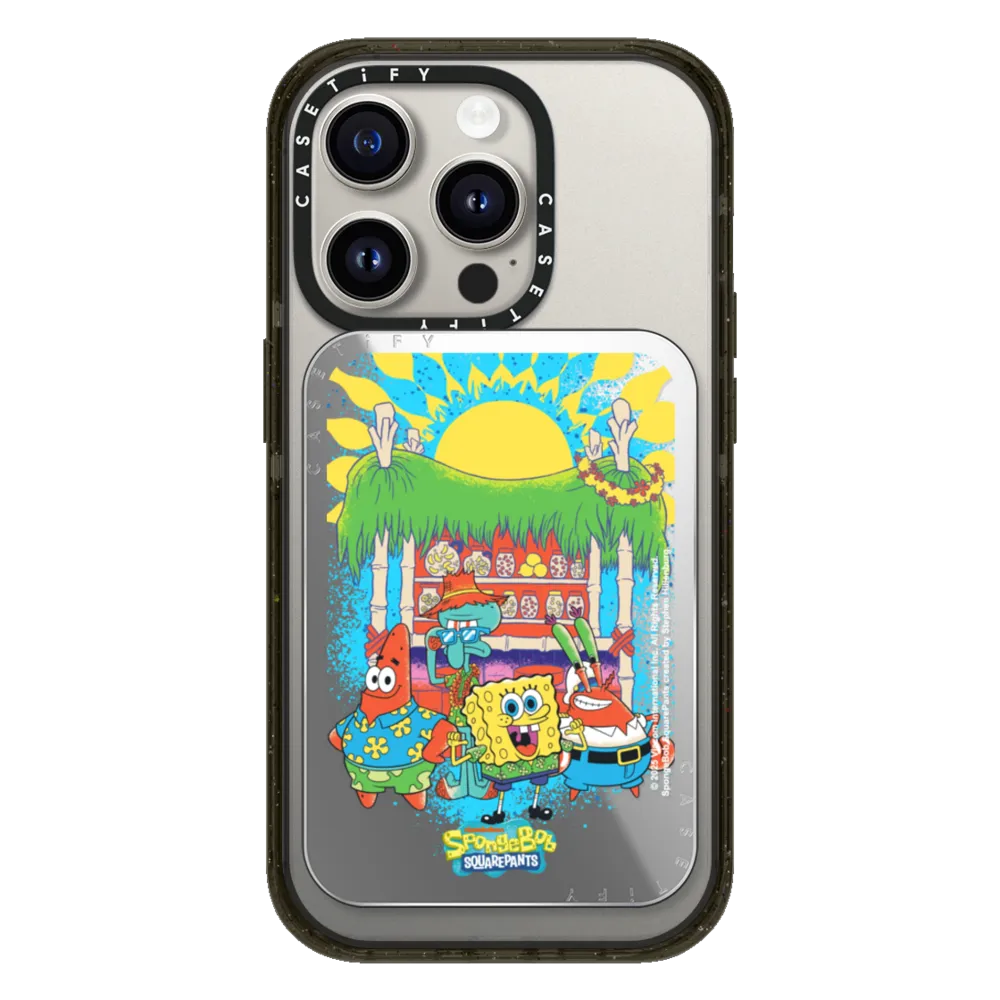 Snappy™ Mirror Cardholder Stand MagSafe Compatible - SpongeBob Beach Shack Snappy Cardholder Stand