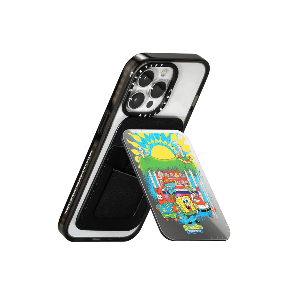 Snappy™ Mirror Cardholder Stand MagSafe Compatible - SpongeBob Beach Shack Snappy Cardholder Stand