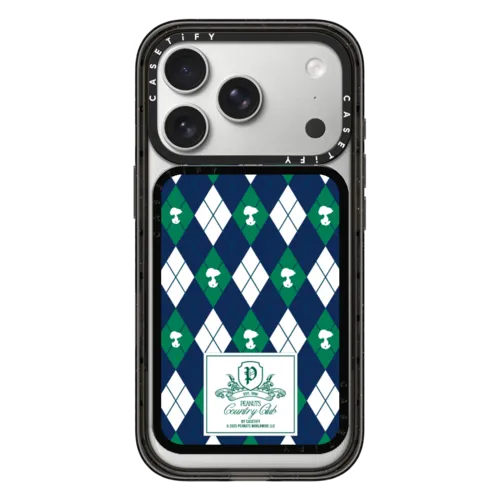 Snappy Cardholder Stand - Peanuts Argyle Pattern Snappy Cardholder Stand