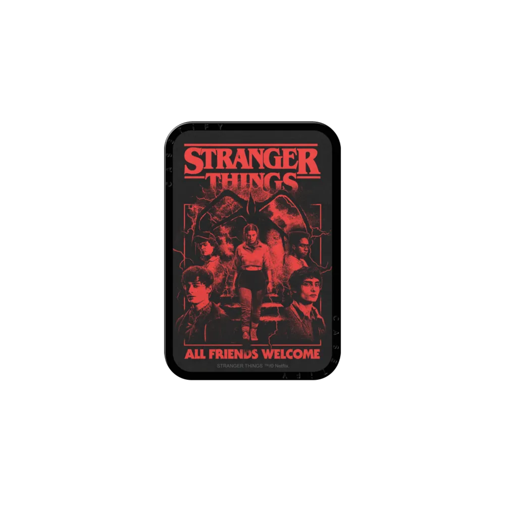 Snappy™ Cardholder Stand MagSafe Compatible - Stranger Things All Friends Welcome Snappy Cardholder Stand