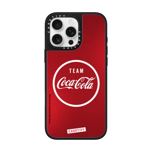 iPhone 16 Pro Max - Classic Team Coca-Cola Phone Case