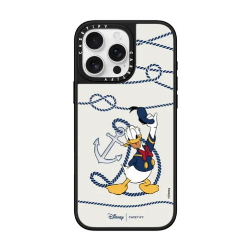 iPhone 16 Pro Max - Donald Duck Nautical Rope Case