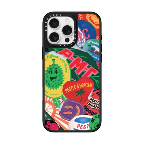 iPhone 16 Pro Max - Fruit Stickers Case