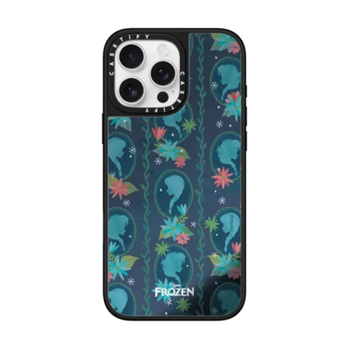iPhone 16 Pro Max - Floral Cameo Pattern Case